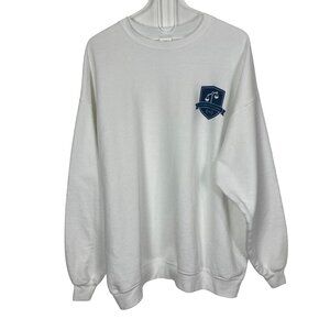 Yale Law & Policy Review Sweatshirt Mens XL White Pullover Jumper Ivy League